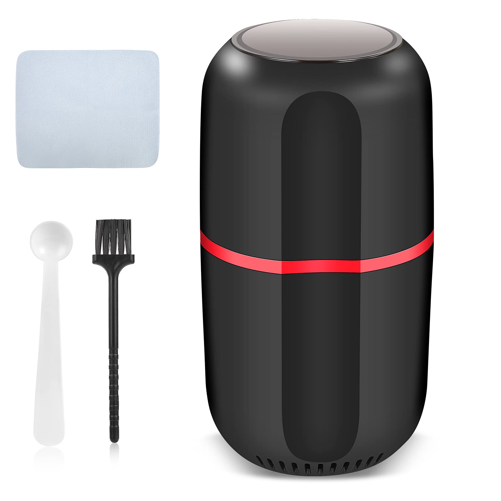 Electric Pill Crusher Grinder - Powerful Electronic Tablet Pulverizer for Small & Large Pills, Vitamins & Medications - Fine Powder for Feeding Tubes, Kids & Pets - Perfect for Elderly Care, Travel & Pet Medication