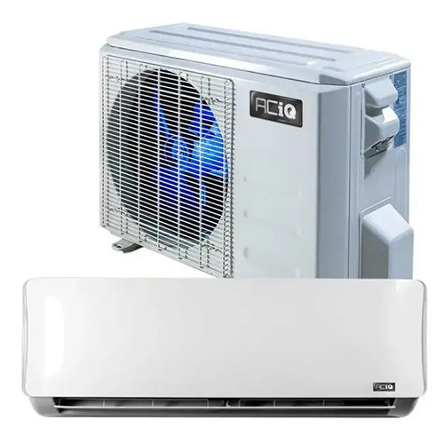 ACiQ 36,000 BTU 17.5 SEER Wall Mount Mini Split Air Conditioner with WiFi - Perfect for Cooling Large Rooms & Smart Home Integration