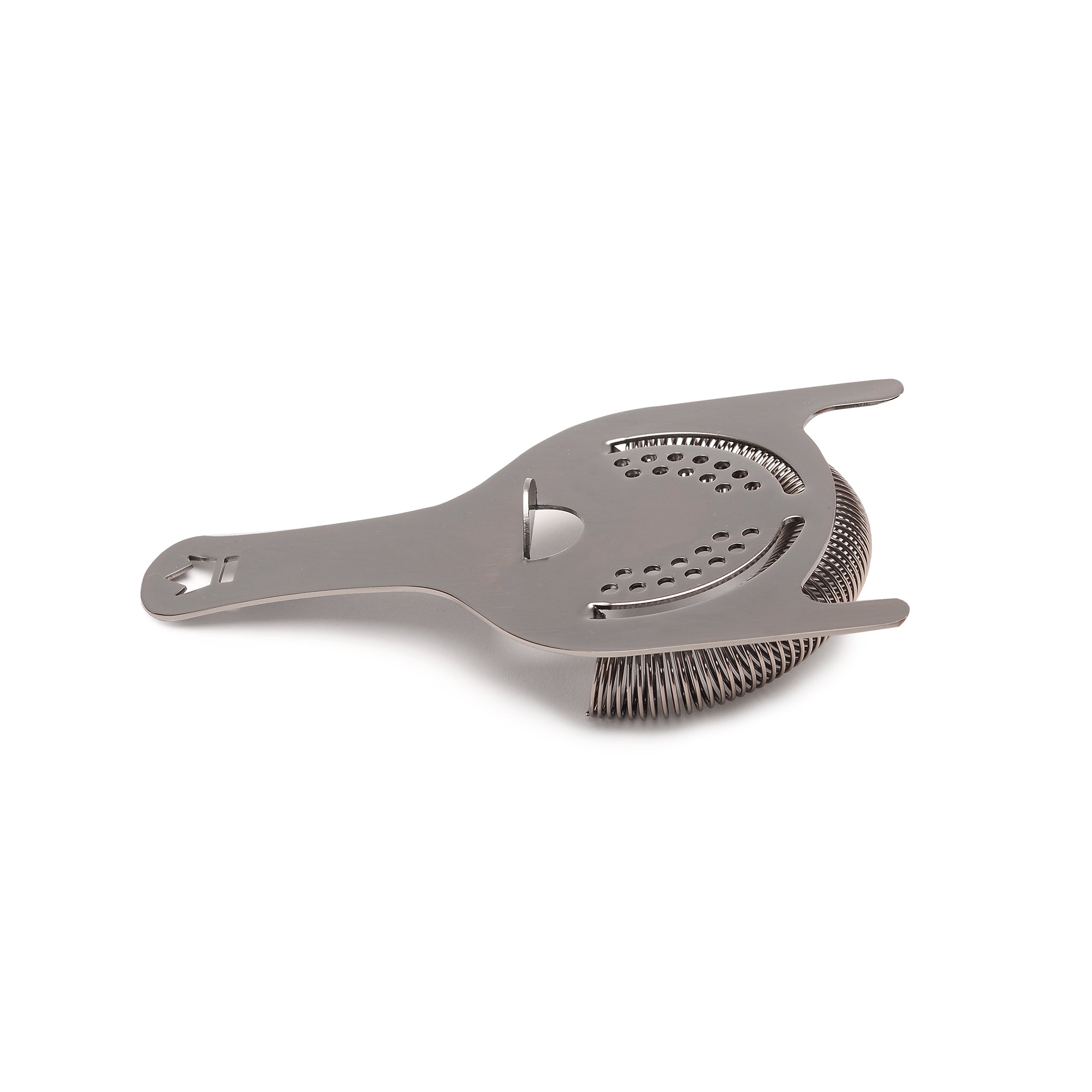 KORIKO® 2-Prong Cocktail Strainer - Premium Gunmetal Black Bar Tool for Mixing, Filtering & Serving Cocktails | Perfect for Home Bars, Professional Bartending & Cocktail Parties