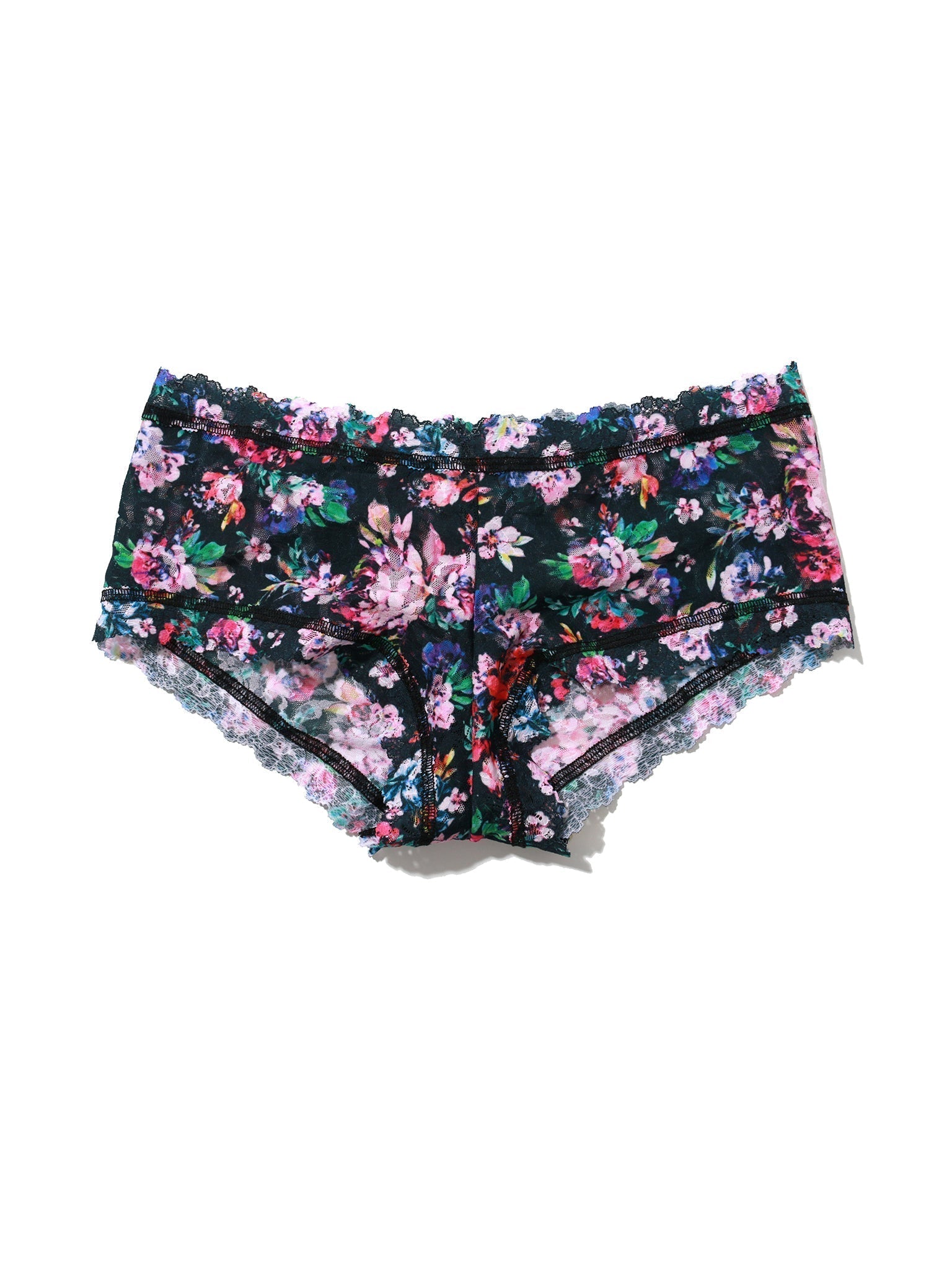 Printed Signature Lace® Boyshorts - Comfortable Women's Underwear for Everyday Wear | Perfect for Sleep, Lounge & Casual Outfits