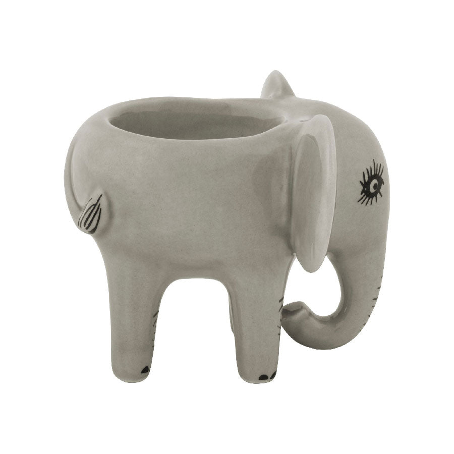 Elephant Egg Cup Set of 4 - Adorable Ceramic Egg Holders for Breakfast Table Decor, Easter Gifts, and Kitchen Accessories - Perfect for Kids, Home, and Party Use