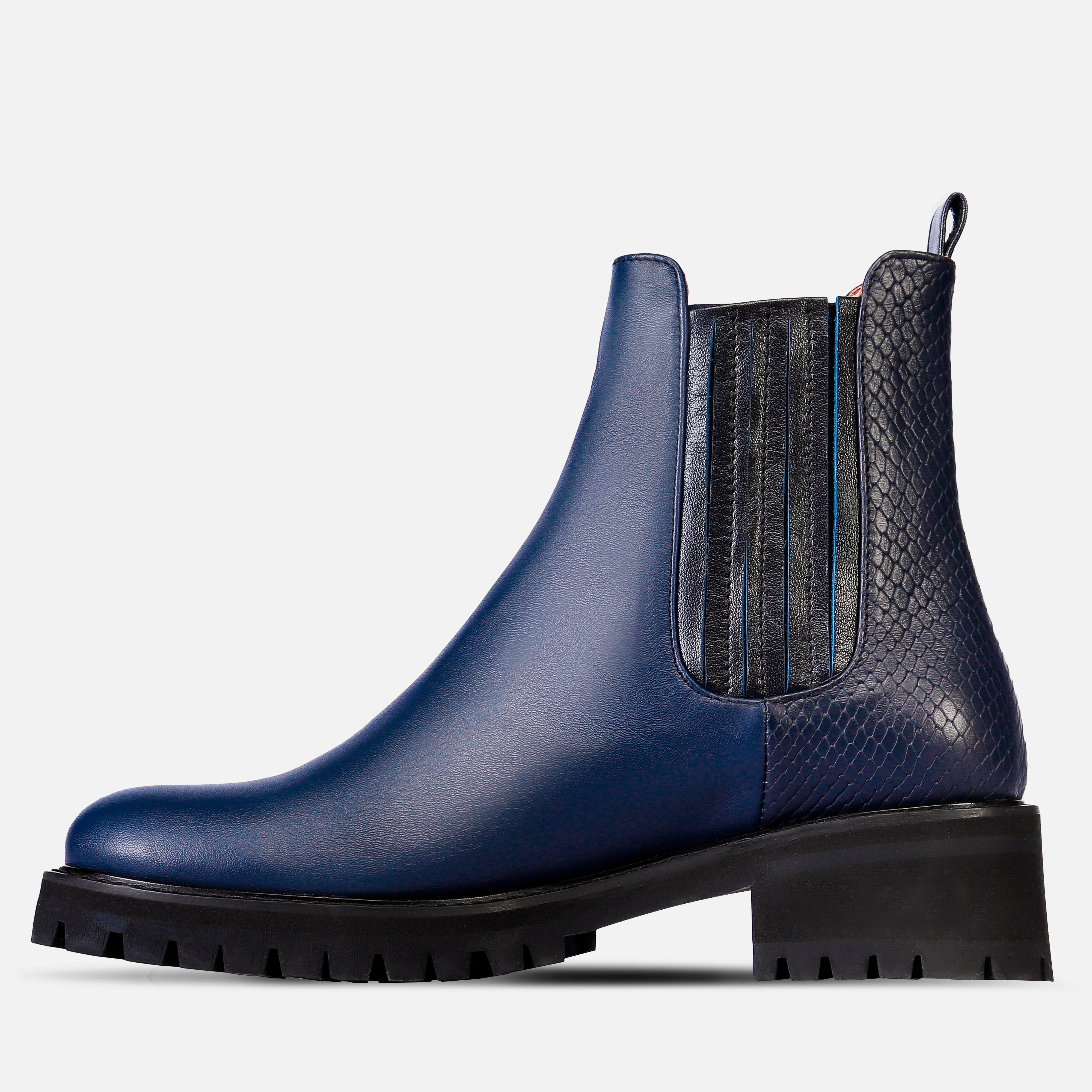 Lamont Chelsea Boots for Men & Women - Waterproof Leather Ankle Boots with Elastic Side Gussets - Stylish & Comfortable for Casual, Work, and Outdoor Wear