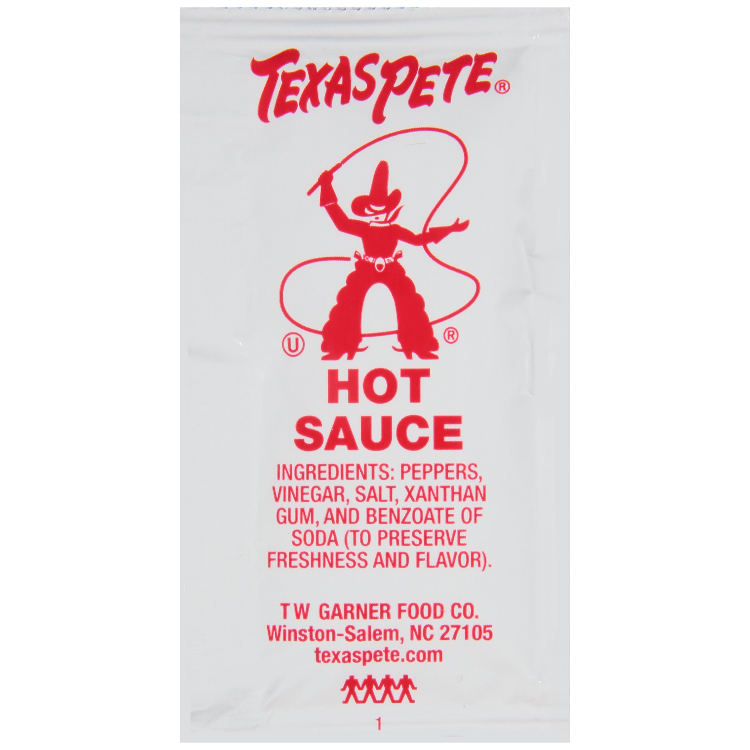 Texas Pete Hot Sauce Extended Life 7g (200 Count) - Spicy Flavor Enhancer for Wings, Tacos, Burgers & BBQ | Bulk Hot Sauce Packets for Restaurants, Catering & Home Use