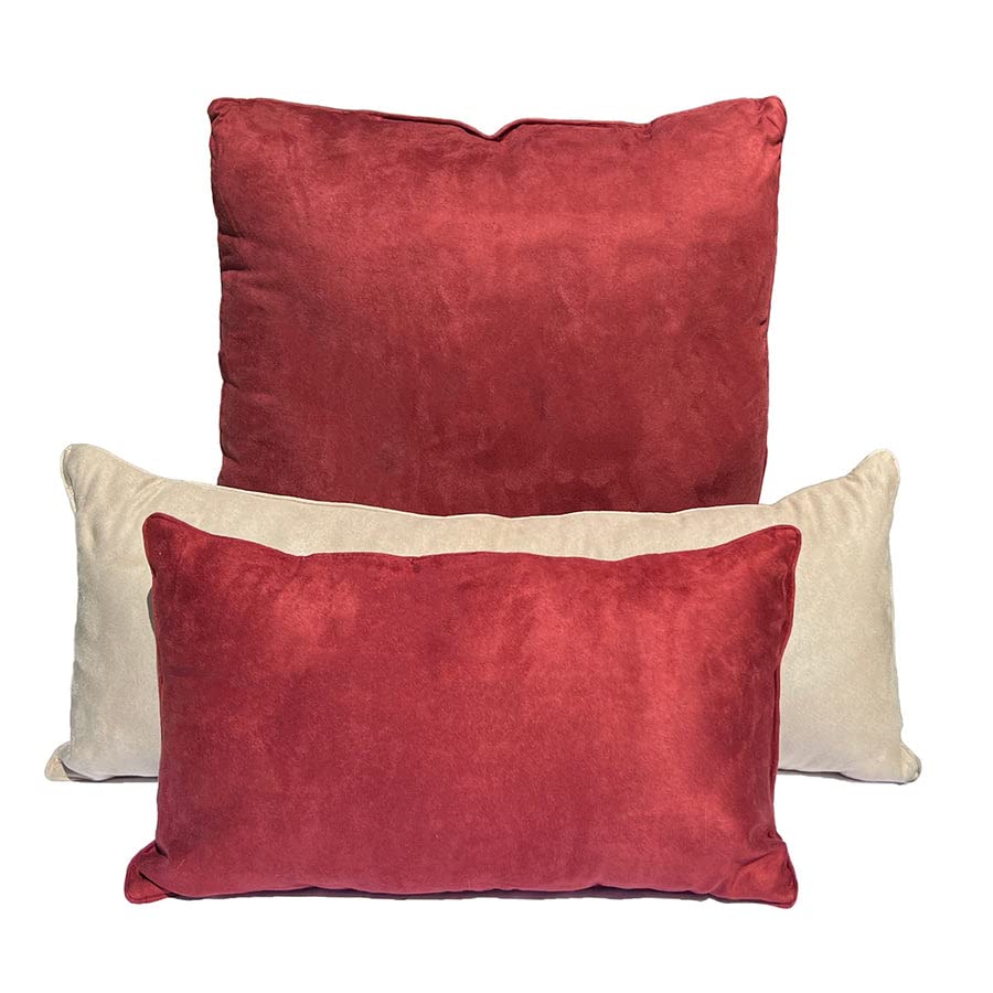Soft Suede Throw Pillow Inserts 26x26 - Dark Brown Decorative Couch & Bed Pillows for Living Room, Sofa, Bedroom Decor | Premium Home Accent Cushions
