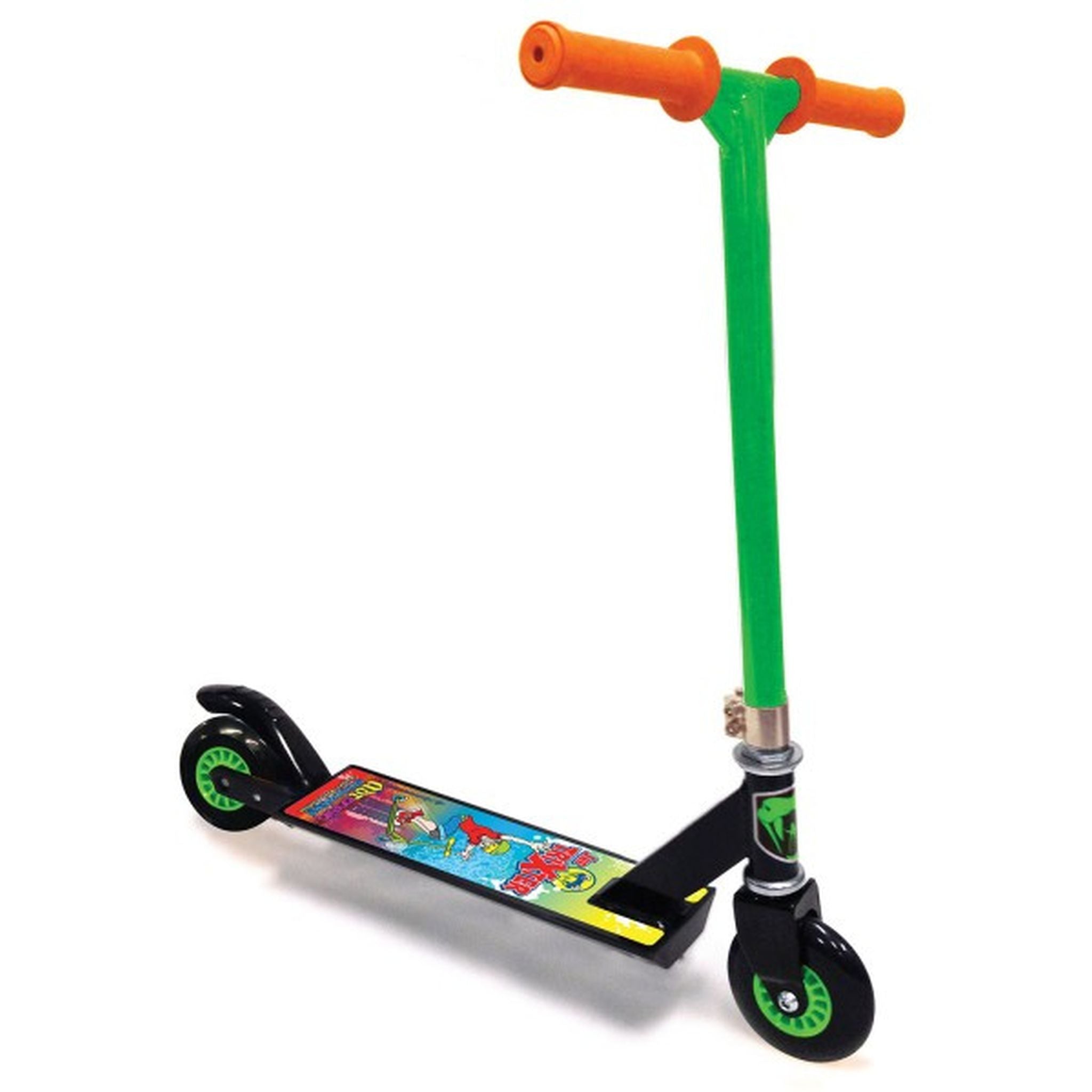 Adrenalin Junior Trixter Scooter for Kids - Lightweight Aluminum Kick Scooter with Adjustable Handlebar - Perfect for Outdoor Play, Commuting & Neighborhood Rides