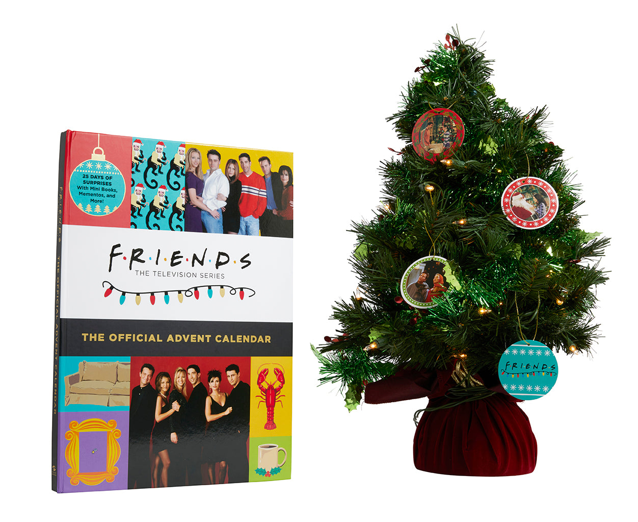Friends: The Official Advent Calendar, Volume 2 - 24 Days of Festive Fun with Memorable Quotes & Collectibles | Perfect for Christmas Countdown, Gift Giving & TV Show Fans