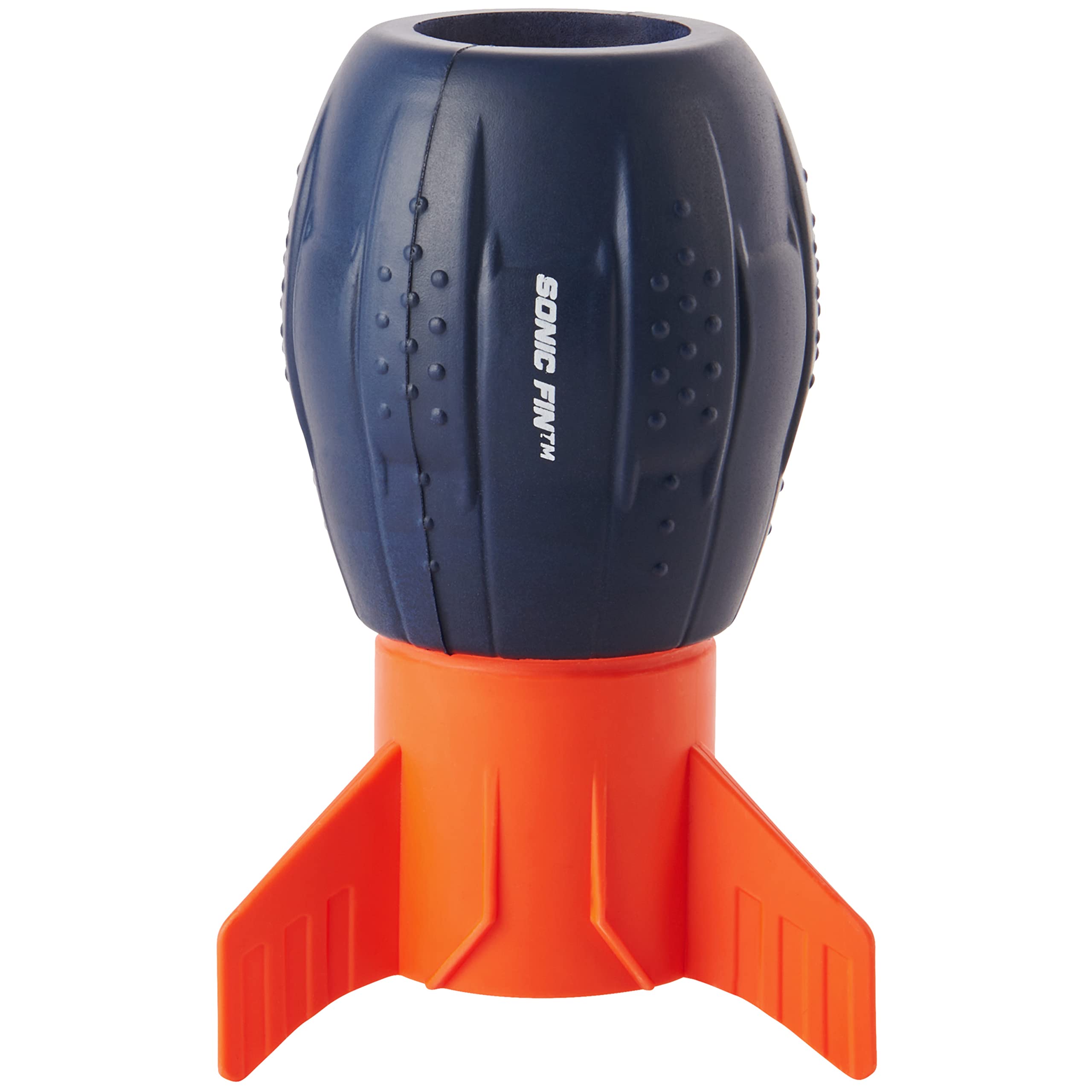 Aerobie Super Sonic Football Toy - Soft Outdoor Game for Kids 8+ | Blue/Orange for Backyard Play