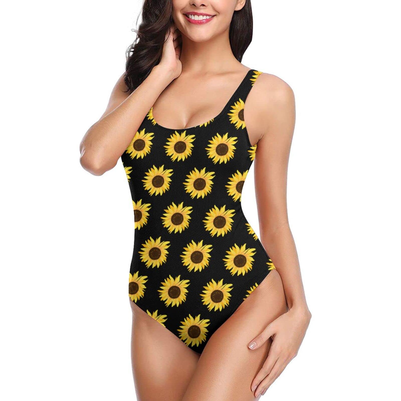 **Women's One Piece Swimsuits - Modest Tummy Control Swimdress with Skirt, Vintage Bathing Suit for Beach, Pool & Vacation**