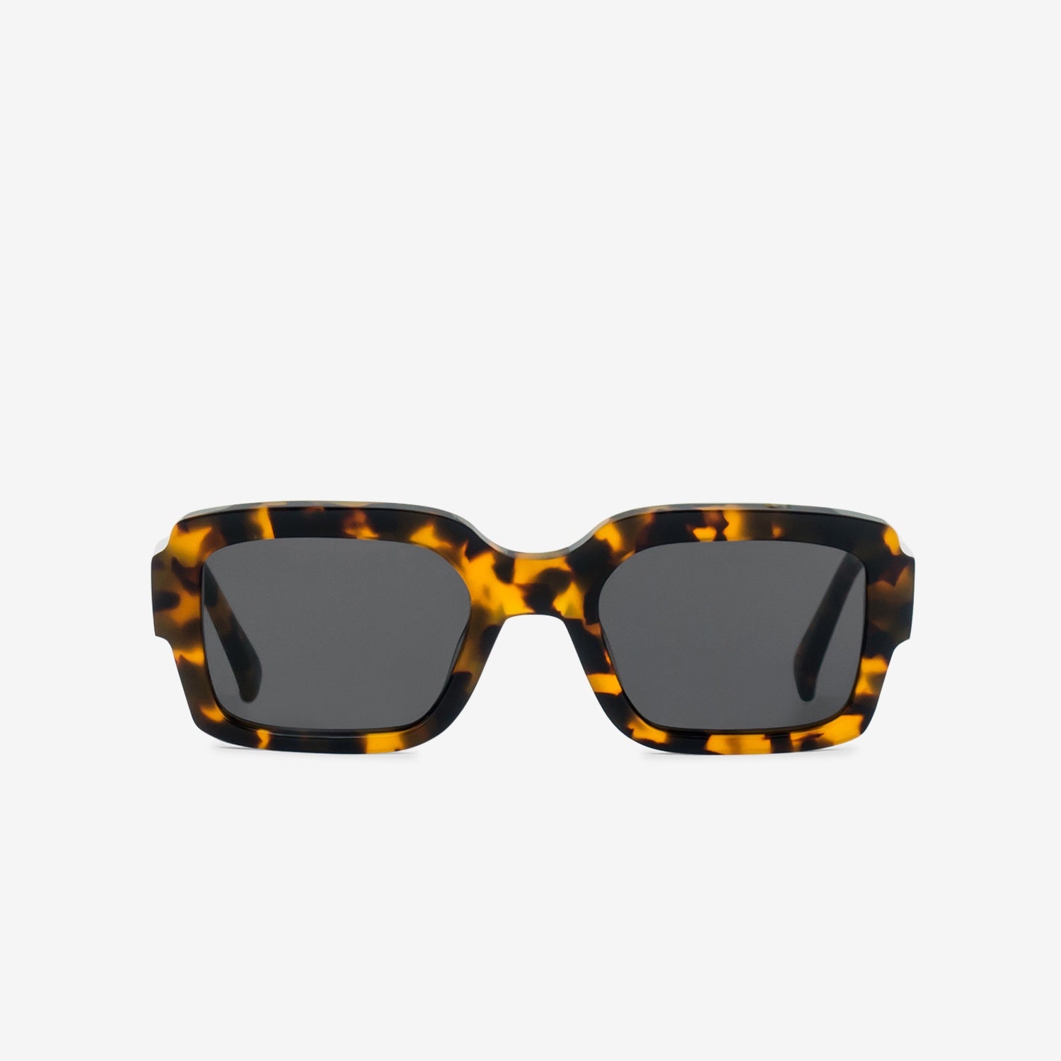Apollo Havana Sunglasses with Grey Solid Lenses - Stylish UV Protection for Outdoor Activities, Beach & Driving