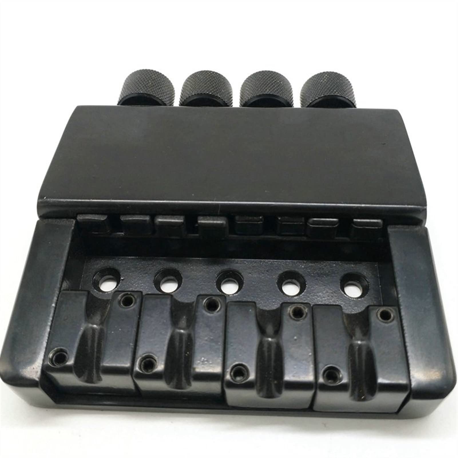 4 String Headless Bass Guitar Bridge Replacement Part - High-Quality Electric Bass Bridge for Headless Bass Guitars | Perfect for Upgrades & Repairs