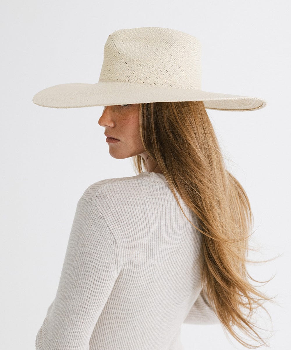 Stylish Meg Wide Brim Fedora Hat for Women & Men - Fashionable Sun Protection - Perfect for Outdoor Activities, Beach Vacations & Summer Parties