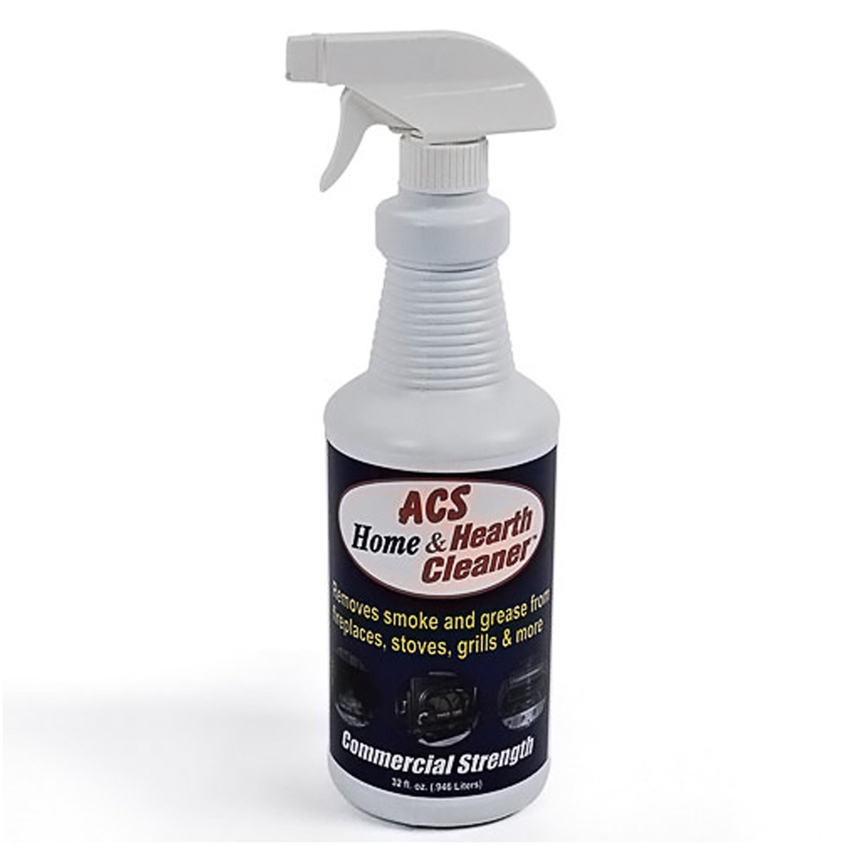 ACS Home & Hearth Cleaner - All-Purpose Cleaning Solution for Fireplaces, Grills & Stoves | Safe & Effective for Indoor & Outdoor Use