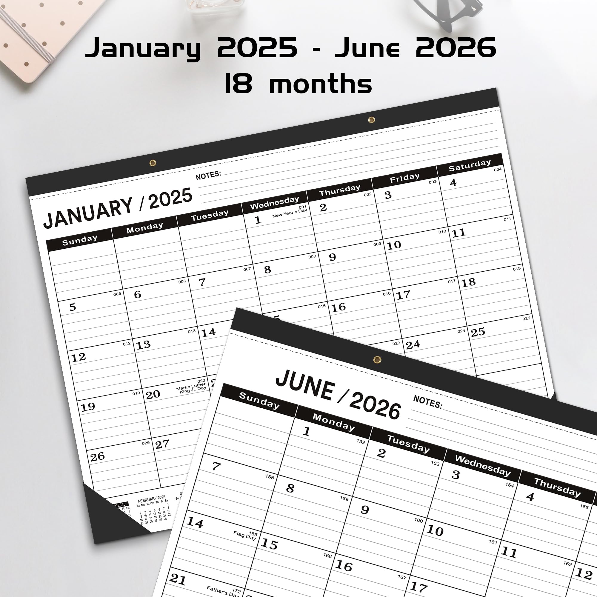 2025-2026 Large Desk Calendar 22