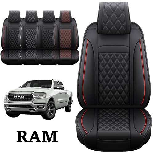2PCS-Front,Black-Red