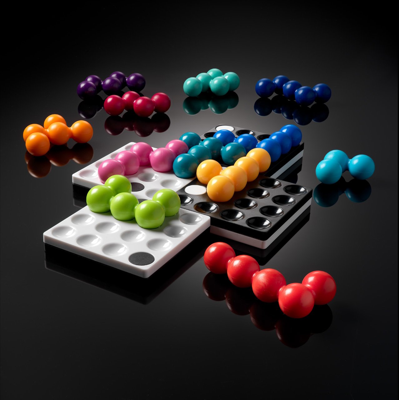 Smart Games Quadrillion Puzzle Game - 80 Challenges for Kids & Adults, Ages 7+, Perfect for Family Fun, Travel, and Brain Training