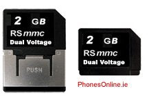 2GB RS MMC Dual Voltage Memory Card - High Speed Storage for Digital Cameras, MP3 Players & Mobile Phones - Perfect for Travel, Work & Everyday Use