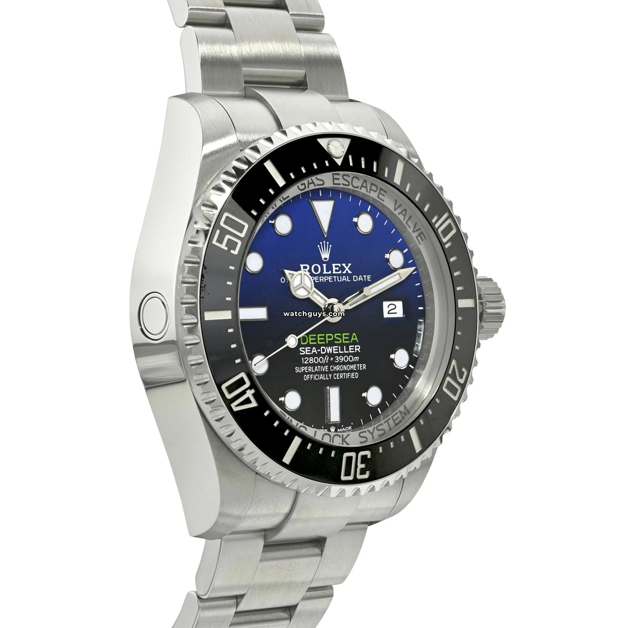 Rolex Sea-Dweller Deepsea 126660 James Cameron D-Blue Men's Luxury Dive Watch - Perfect for Deep Sea Diving & Professional Water Sports