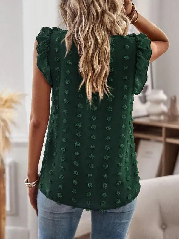 Stylish Sleeveless Women's Blouse - Trendy Summer Tops for Casual Outings & Beach Vacations