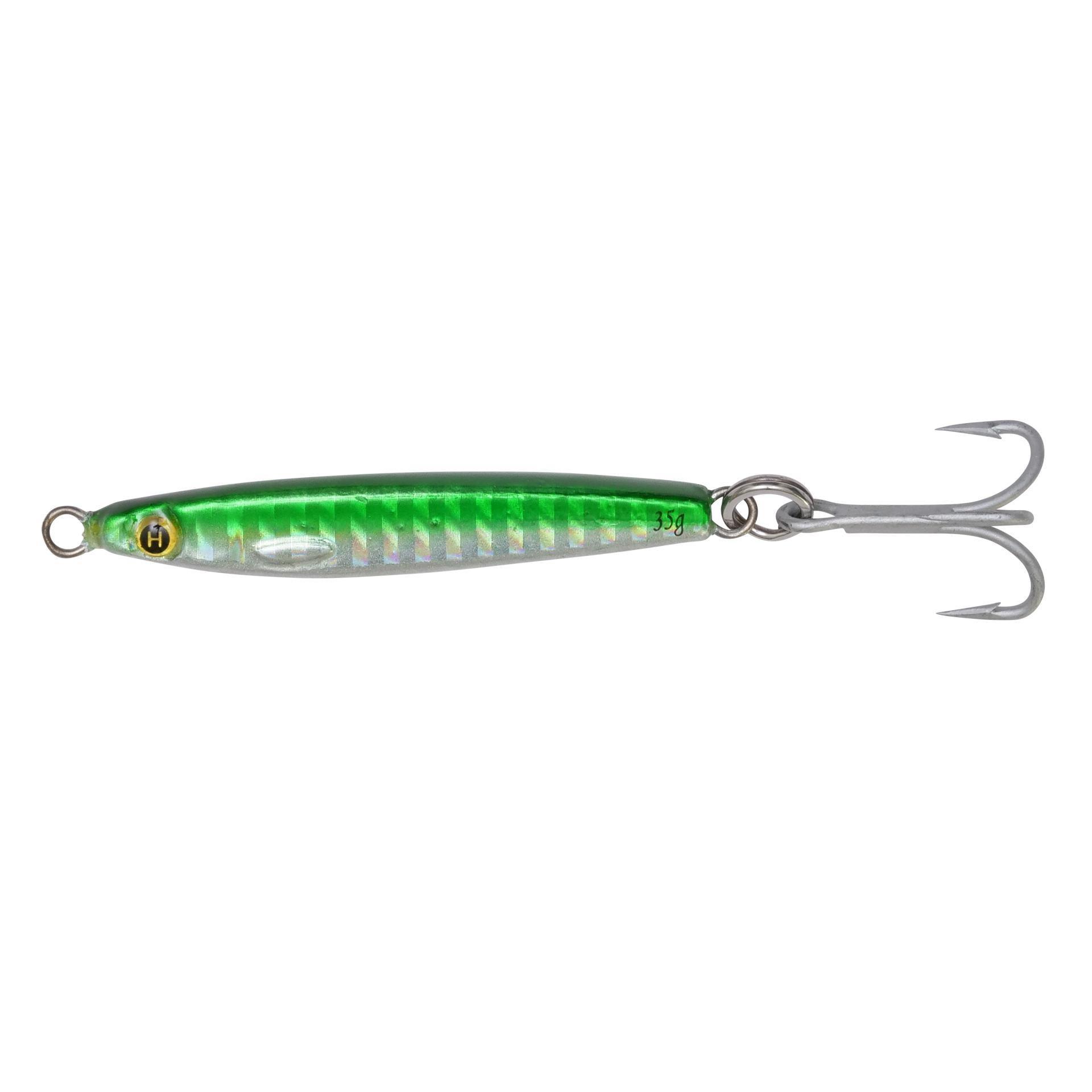 Premium Hogy Heavy Minnow Jigs with VMC Treble Hooks - Saltwater Fishing Lures for Bass, Walleye & Trout - Ideal for Trolling, Casting & Jigging in Freshwater & Ocean
