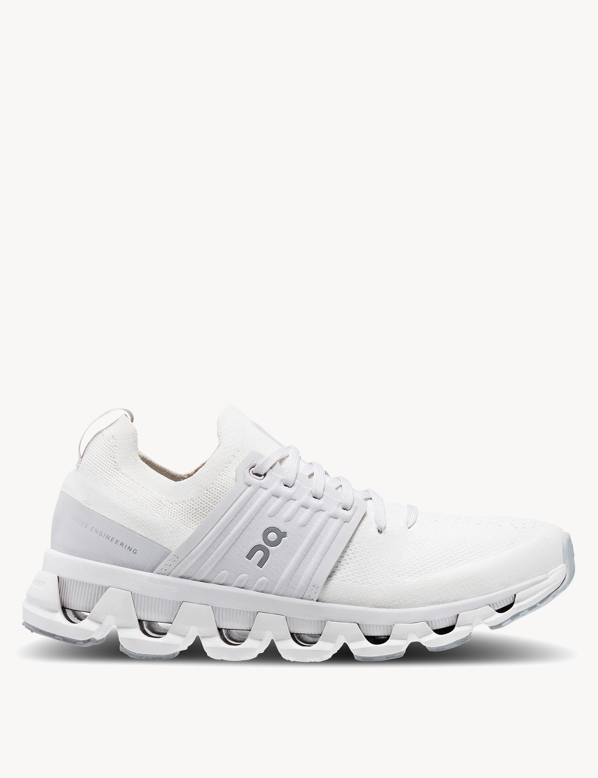 Cloudswift 3 Running Shoes - White/Frost - Lightweight Cushioned Sneakers for Women & Men - Perfect for Jogging, Gym Workouts & Daily Wear