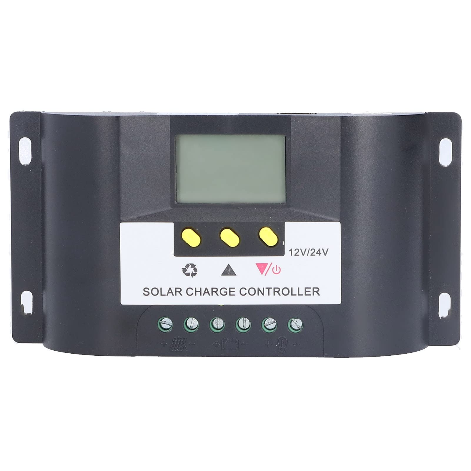 Smart Solar Controller with LCD Display for Solar Panels - Perfect for DC Loads & Off-Grid Systems
