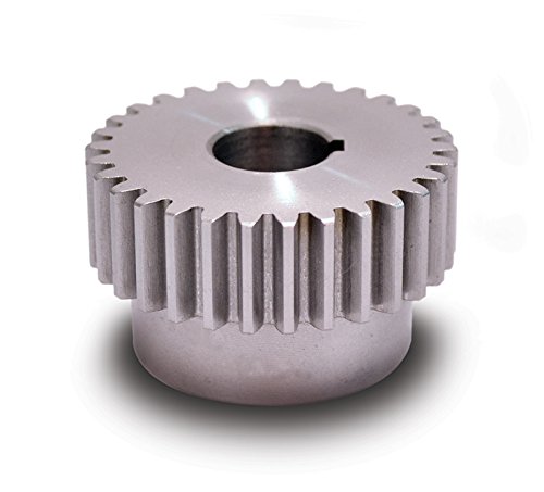 YA125/16 Steel Spur Gear - 20 Pitch, 0.313