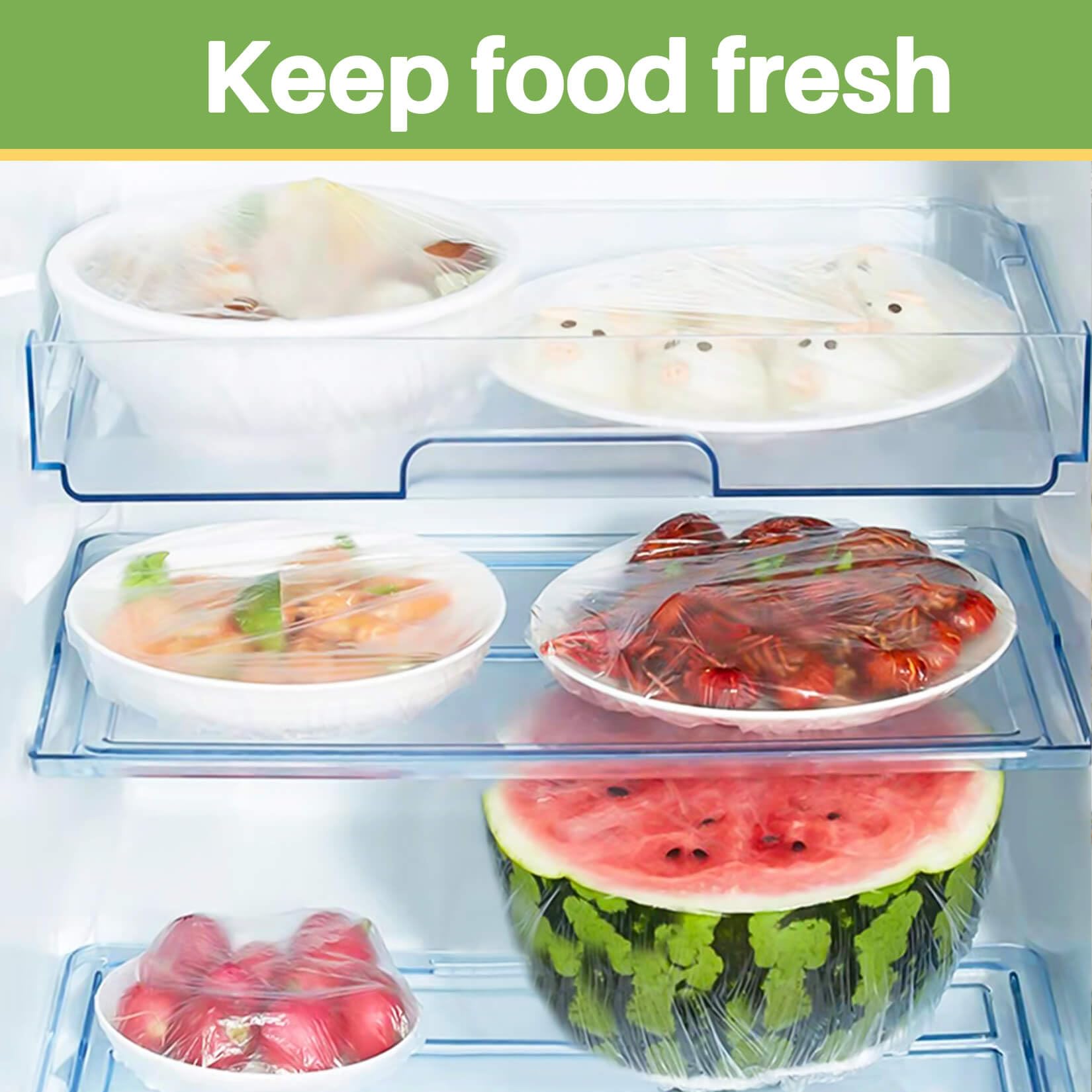 Reusable 200-Pack Elastic Bread Proofing Bowl Covers - Plastic Food Wrap for Sourdough Baking, Bread Rising & Outdoor Food Storage - Multiple Sizes for Fresh Keeping & Hair Deep Conditioning Cap