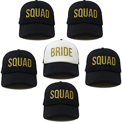 A Bride & Five Squads - Gold Lettering