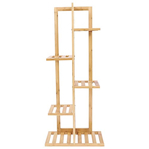 Solid Wood Multi-Tier Plant Stand - 3-Tier Wooden Display Shelf for Indoor/Outdoor Plants, Flowers, and Decor - Perfect for Living Room, Patio, or Garden Decoration