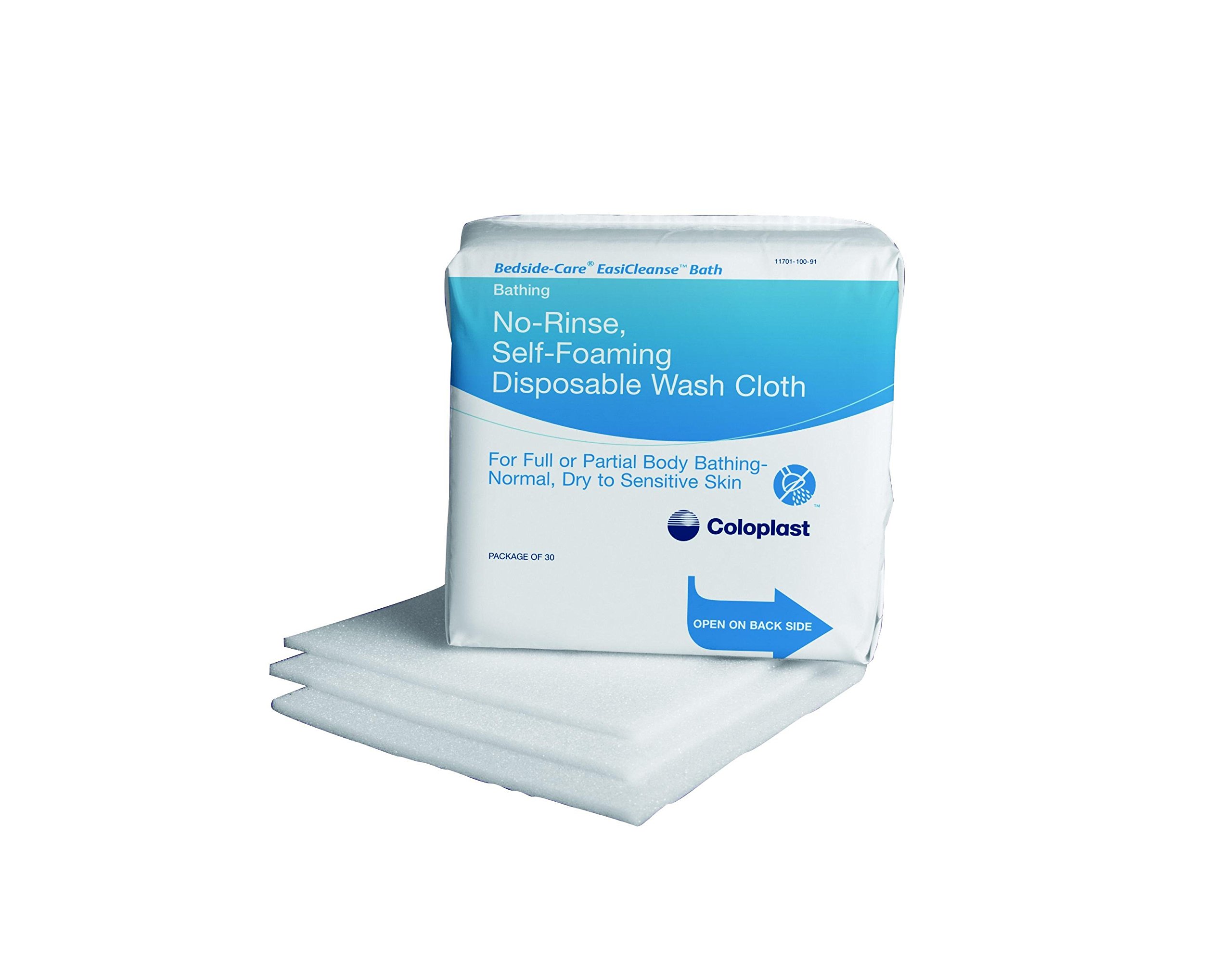 Coloplast Easicleanse Skin Cleansing Cloths - Pack of 30 | Gentle Cleansing for Sensitive Skin | Ideal for Daily Hygiene & Incontinence Care