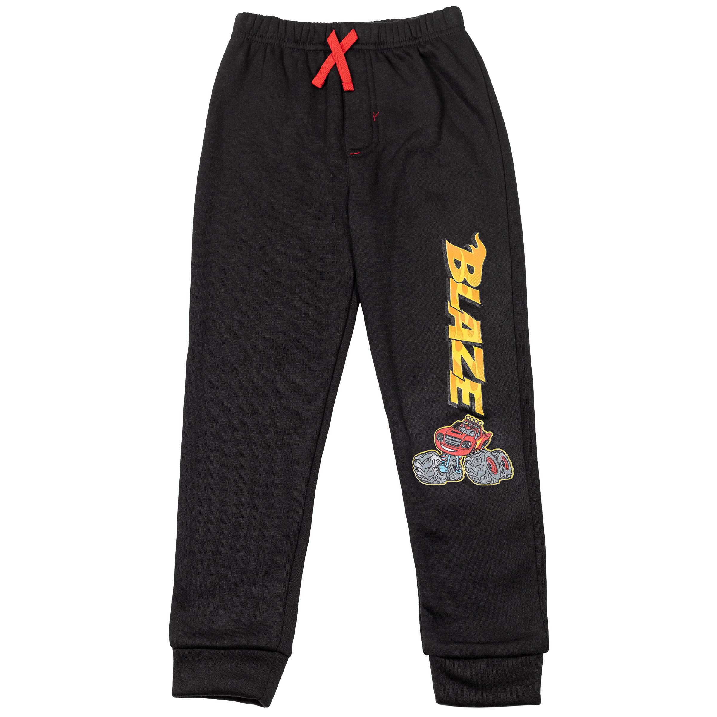 Blaze and the Monster Machines Zeg Stripes Fleece Hoodie & Jogger Pants Set for Toddlers & Kids - Cozy Playtime & Outdoor Adventures Outfit