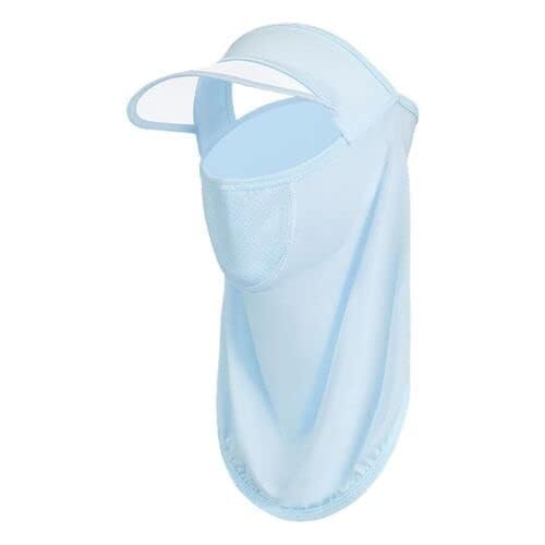 UV Protection Full Face Sun Hat with Neck Cover - UPF 50+ Sunscreen Cycling, Fishing & Outdoor Hat for Men & Women - Multicolor for Beach, Hiking & Summer Activities
