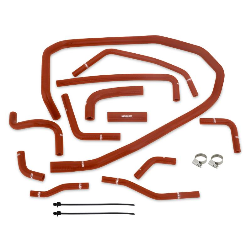 Mishimoto Silicone Ancillary Hose Kit for 2015-2021 Subaru WRX - Performance Upgrade for Cooling System & Engine Protection