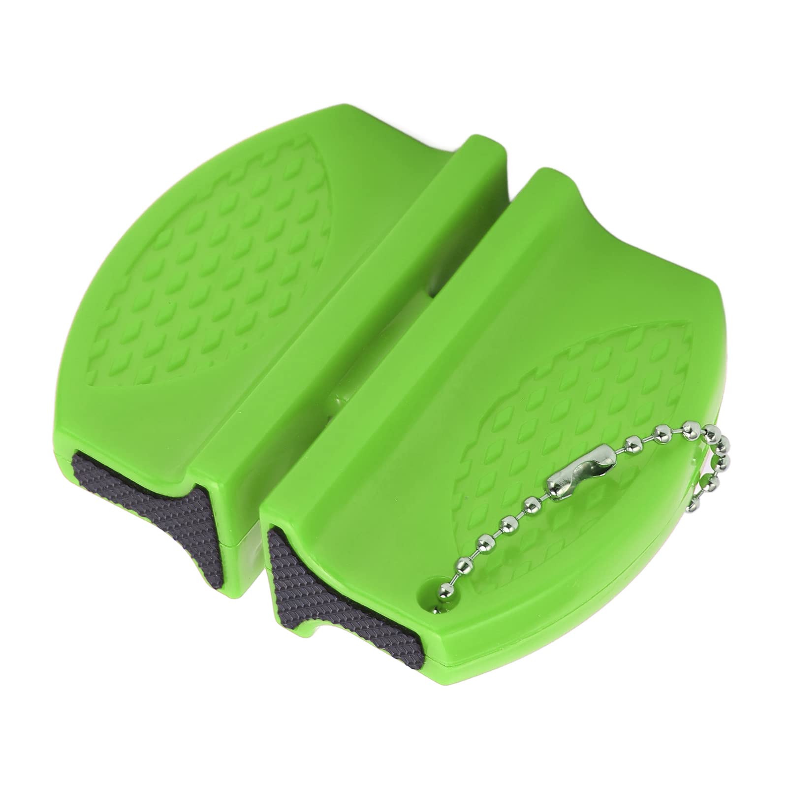 FastUU Pocket Knife Sharpener - Portable Mini Knife Sharpener with Anti-Slip Handle & Hook Chain for Scissors, Hunting, Camping & Outdoor Activities