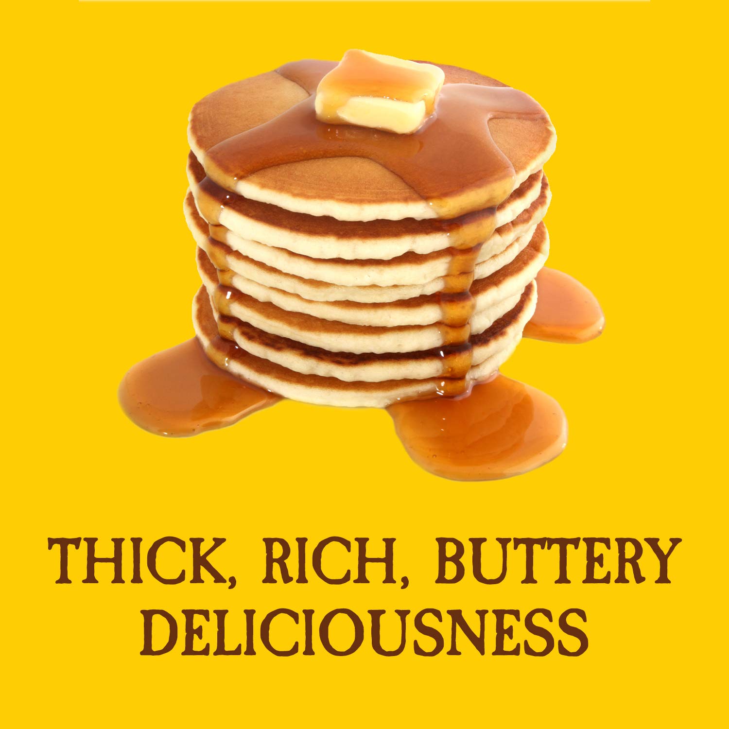 Log Cabin Butter Rich Syrup - 24 oz Bottle for Pancakes, Waffles & French Toast | Perfect Breakfast Syrup for Family & Brunch