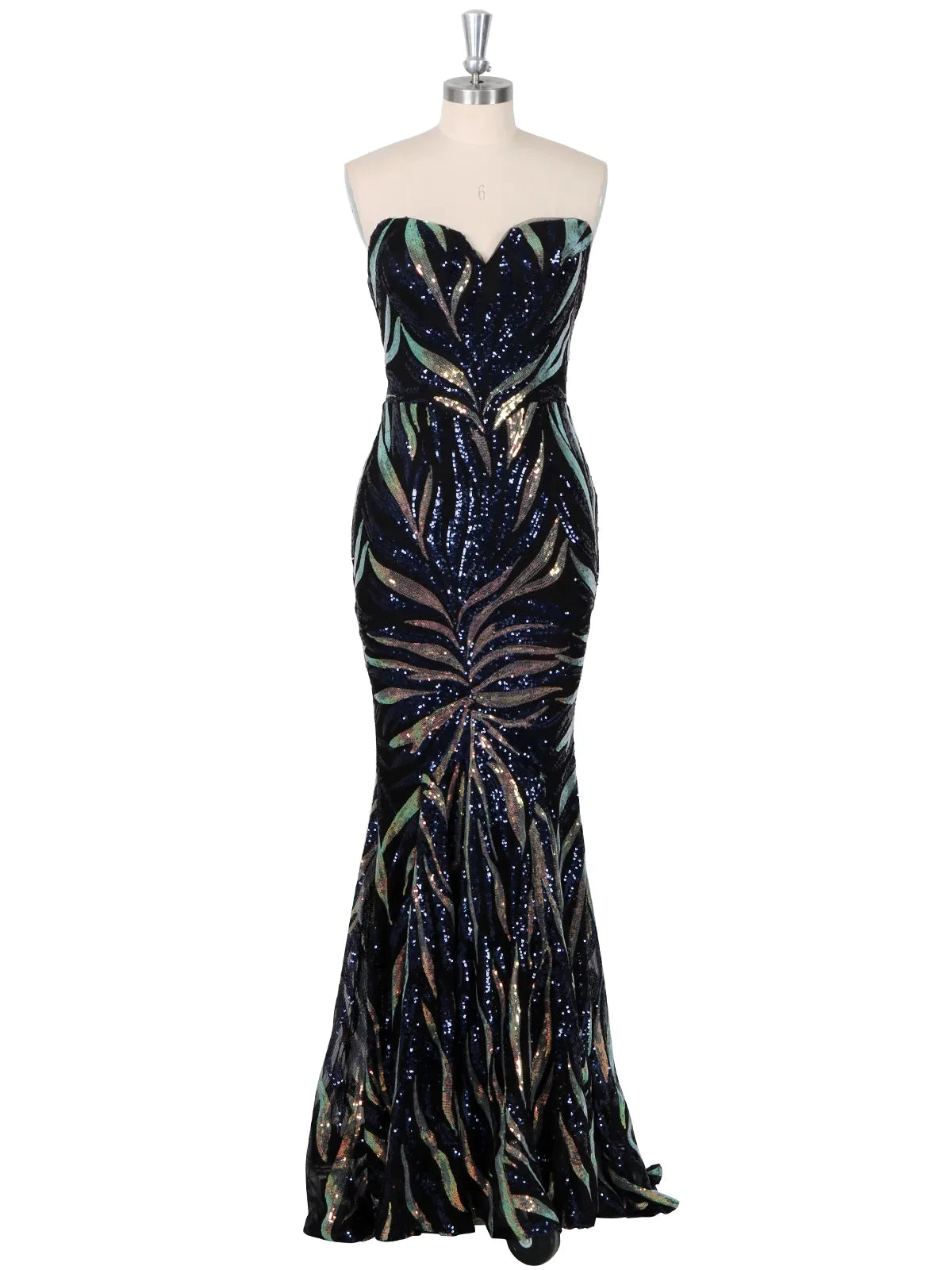 Elegant Mermaid Prom Dresses for Women - Long Sparkly Sequin Formal Evening Gowns with Zip, Perfect for Homecoming, Cocktail Parties, Weddings & Special Occasions