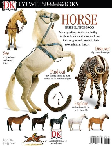 DK Eyewitness Books: Horse - Illustrated Guide to Horse Breeds, Care & History | Perfect for Equestrian Enthusiasts & Animal Lovers
