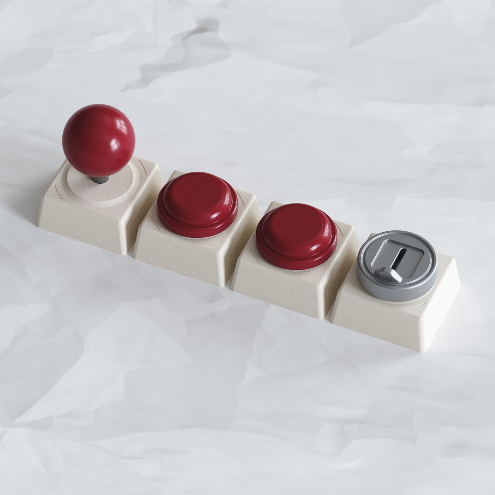 Custom Aluminum Alloy Keycaps for Arcade Joysticks - Personalized Mechanical Keyboard Accessories for Gaming & Typing Enthusiasts (Perfect for PC, Mac & Gaming Consoles)