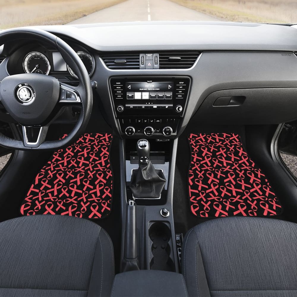 Breast Cancer Survivor Gift - Custom Car Floor Mats for Cancer Awareness & Support - Perfect for Survivors, Patients & Caregivers - Inspirational & Motivational Car Accessory