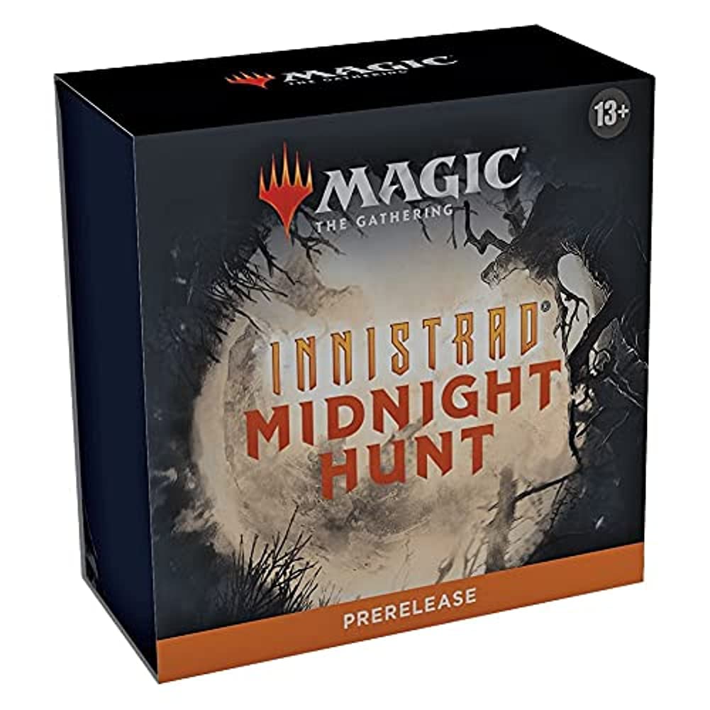 Magic: The Gathering Prerelease Kit - MTG Innistrad Midnight Hunt Booster Pack | Collectible Trading Card Game for Players & Fans | Perfect for Tournaments, Game Nights & Gift Giving