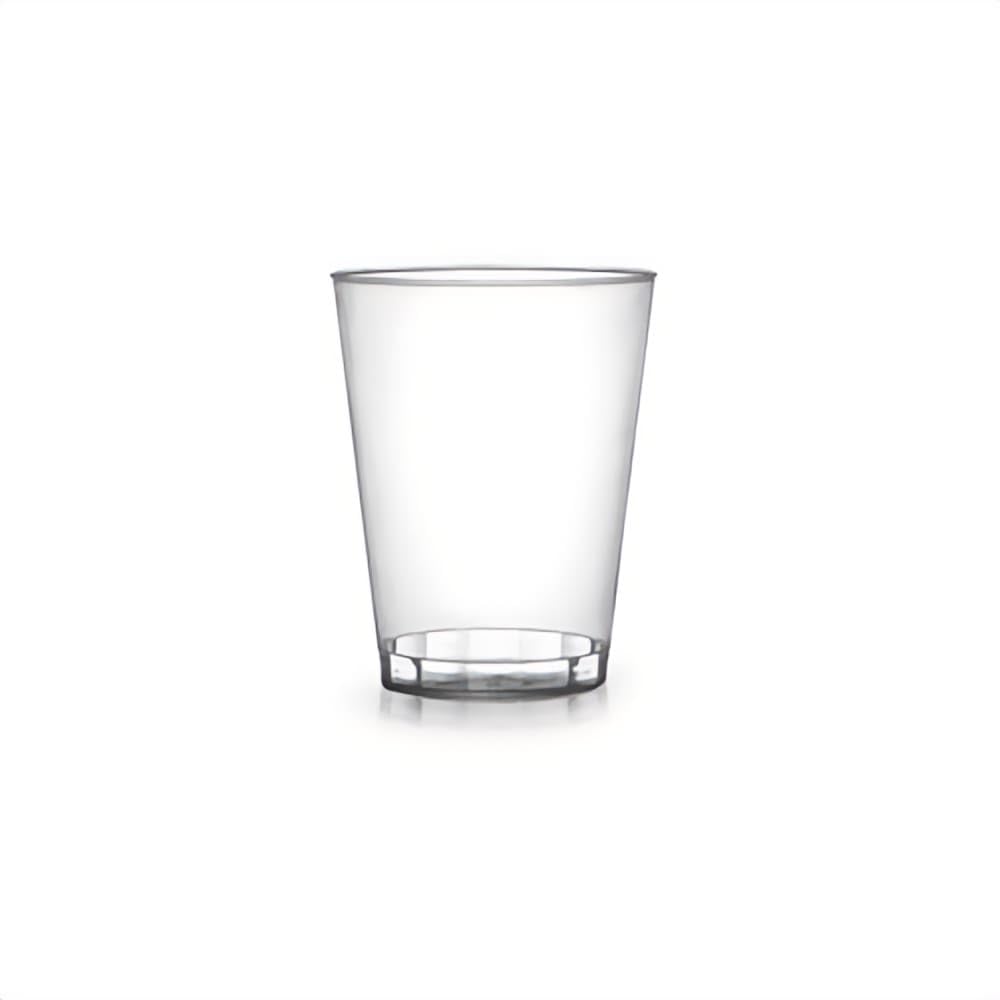 EMI Yoshi 2 Oz. Clear Plastic Shot Glass - Perfect for Parties, Bars, and Home Entertaining