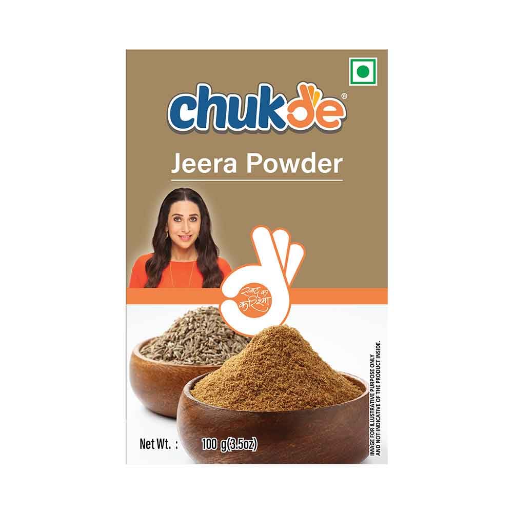 Organic Chukde Jeera Powder (Cumin Powder) - 100g | Premium Ground Cumin Spice for Indian Cooking | Perfect for Curries, Biryani, Dal, Grilled Meats & Snacks | Vegan & Gluten-Free | Great for Home Chefs & Meal Prep