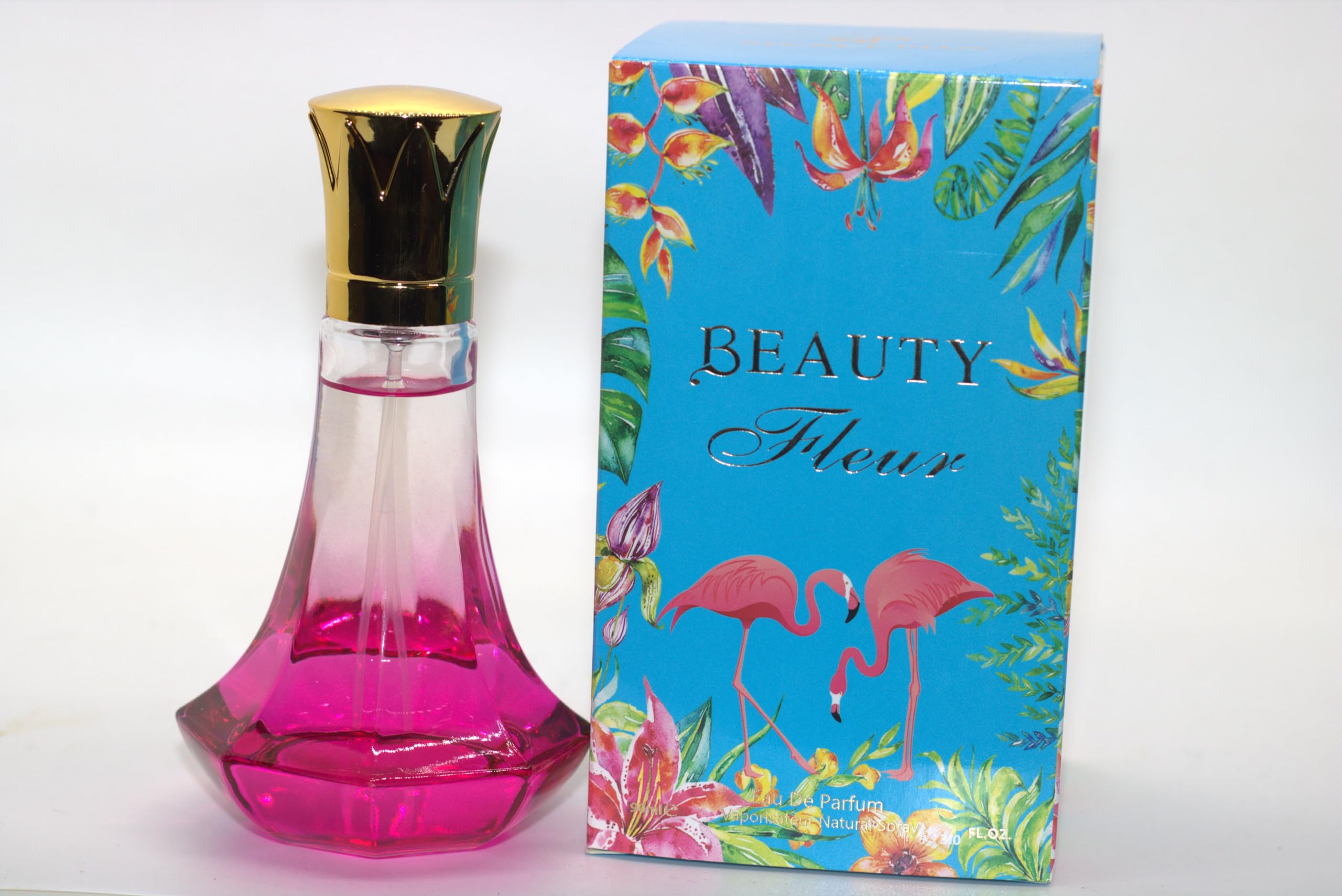 Premium Beauty Fleur Perfume - Natural Eau De Parfum Spray 100ml | Wholesale Floral Fragrance for Women | Perfect for Daily Wear, Special Occasions & Gift Giving