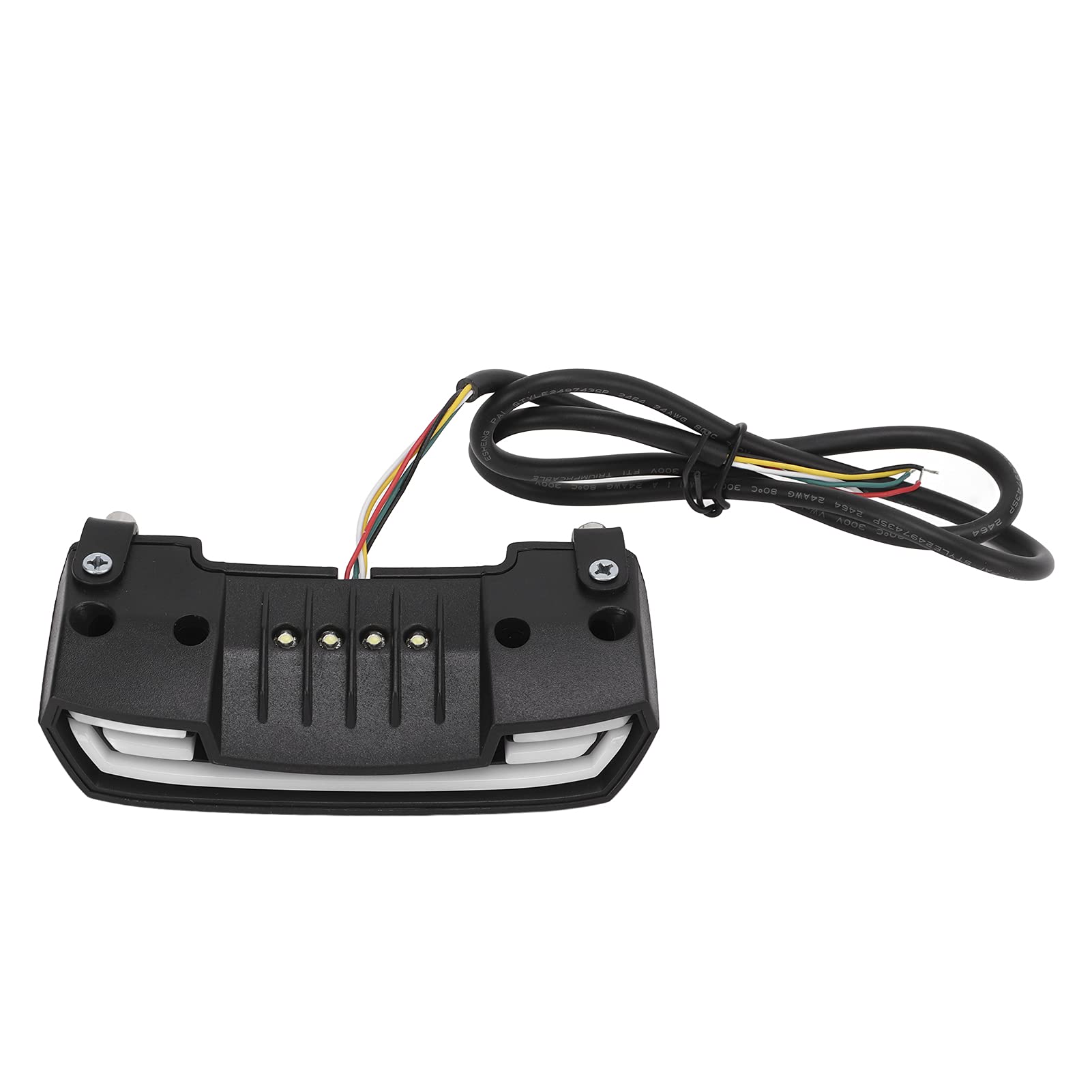 Honda CRF250L Motorcycle License Plate Holder Bracket with LED Tail Light - Replacement for CRF250L/250M - Durable Number Plate Mount for Off-Road & Street Riding - Perfect for Trail Adventures & Daily Commuting