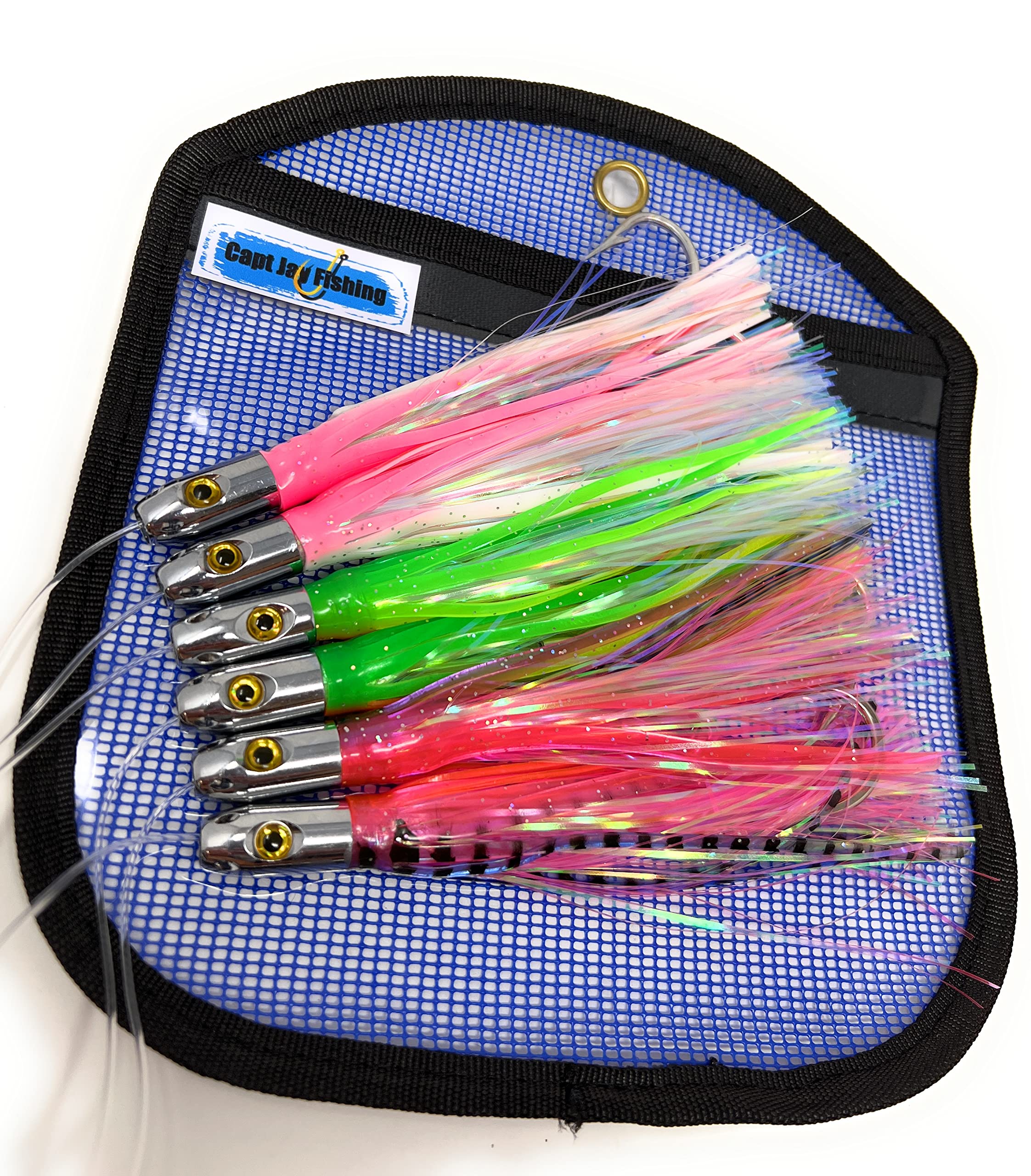 Capt Jay Trolling Lures 5-6 Inch for Mahimahi & Game Fishing - Offshore & Inshore Use