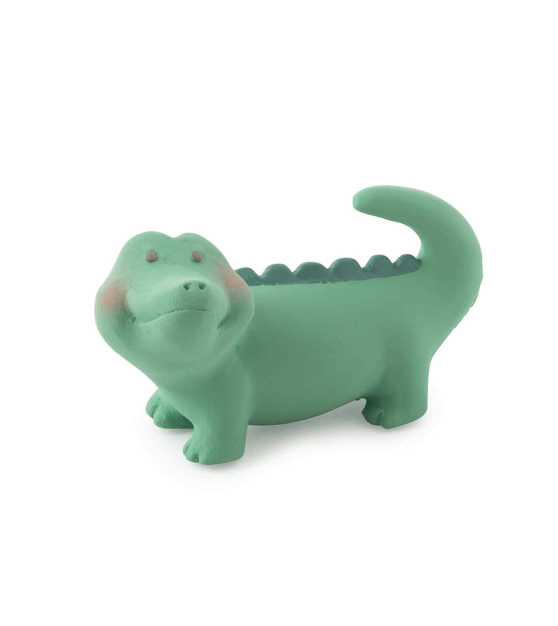 Moulin Roty Natural Rubber Teething Toys for Babies - Safe & Soft Chewable Animal Teethers for Soothing Sore Gums - Perfect for Infants & Toddlers During Teething Phase