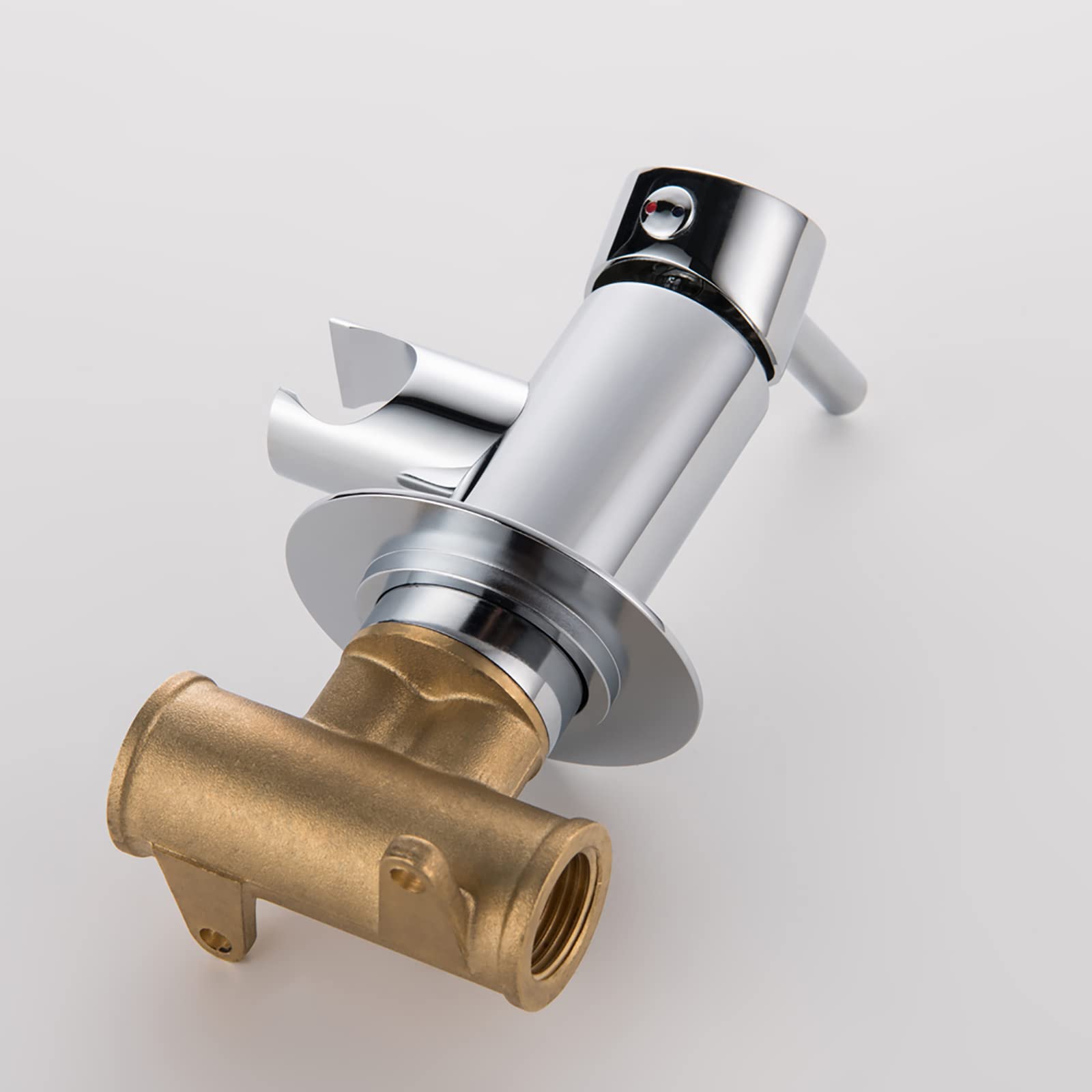 Handheld Bidet Sprayer for Toilet - Wall Mounted Brass Bidet Sprayer Kit with 150cm Shower Hose - Perfect for Cloth Diaper Cleaning & Personal Hygiene (Chrome/ Brushed Gold)