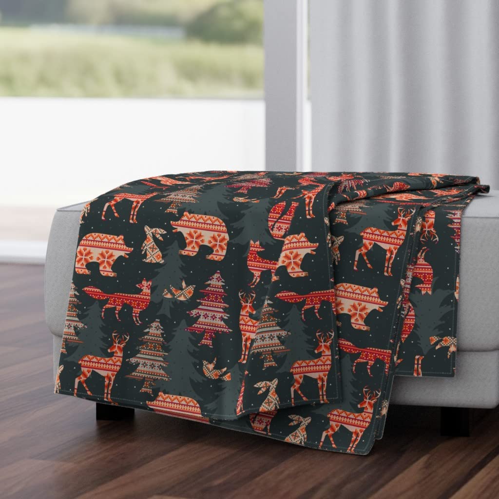 Premium Plush Minky Throw Blanket 50