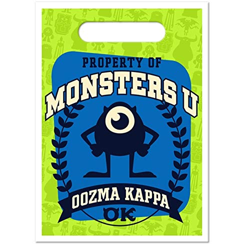 Monsters University Party Pack - Loot Bags, Stickers, Masks for Kids Birthday