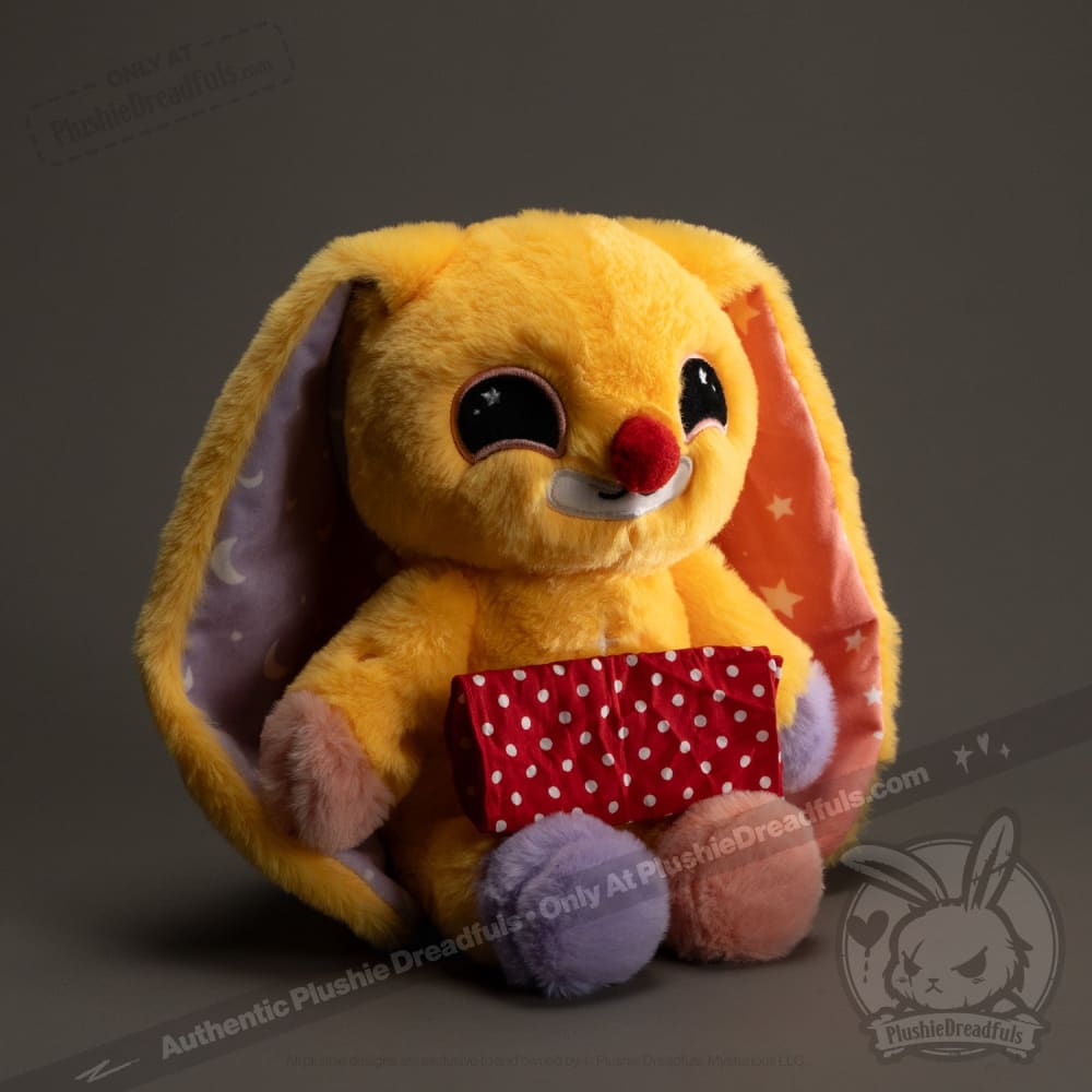 Plushie Dreadfuls Allergy Rabbit - Soft Stuffed Animal Toy for Kids & Adults | Perfect for Allergy Awareness, Comfort & Gift Giving
